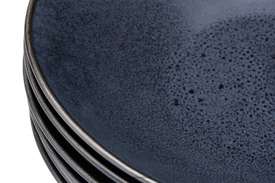 TIME BLACK Hluboký talíř 6ks. černá/grafit/modrá - obrázek 8