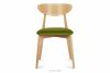 RABI Dřevěná židle dub a zelený velur olivový/světlý dub - obrázek 3