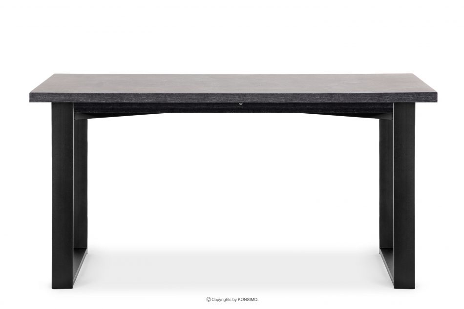 CETO Stół w stylu loftowym rozkładany beton szary - obrázek 0