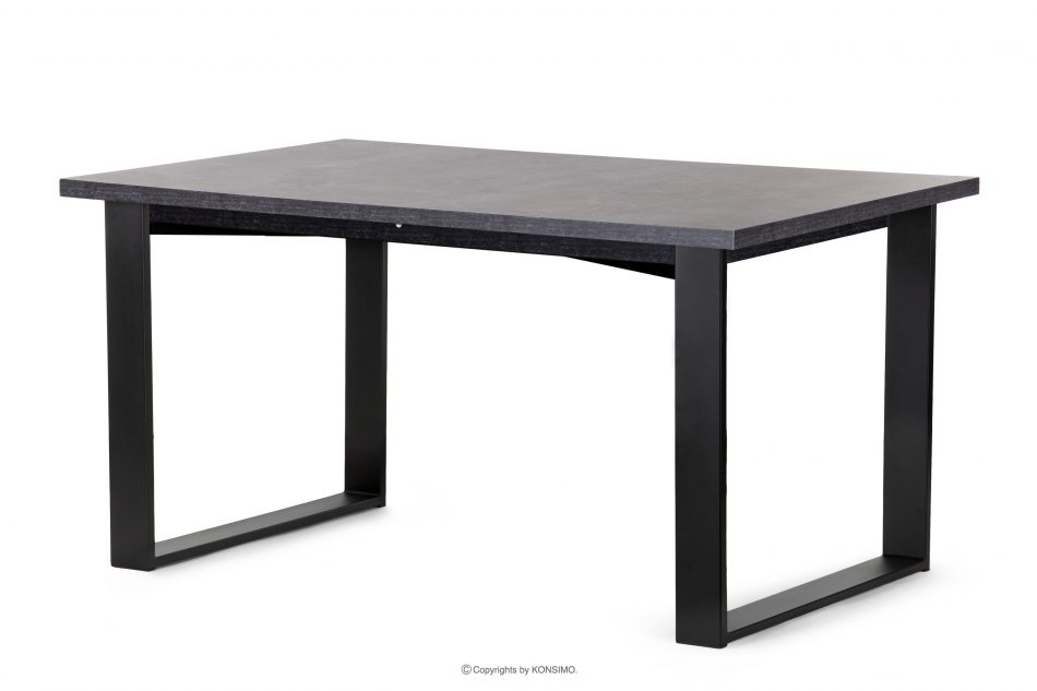 CETO Stół w stylu loftowym rozkładany beton szary - obrázek 2