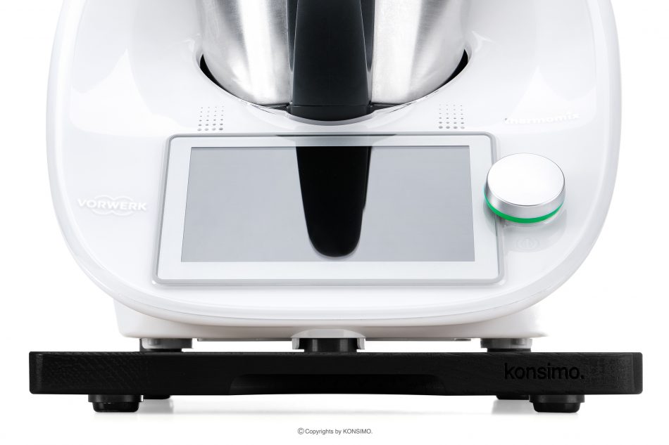 COQUERE Dřevěný podstavec Thermomix černý černá - obrázek 9