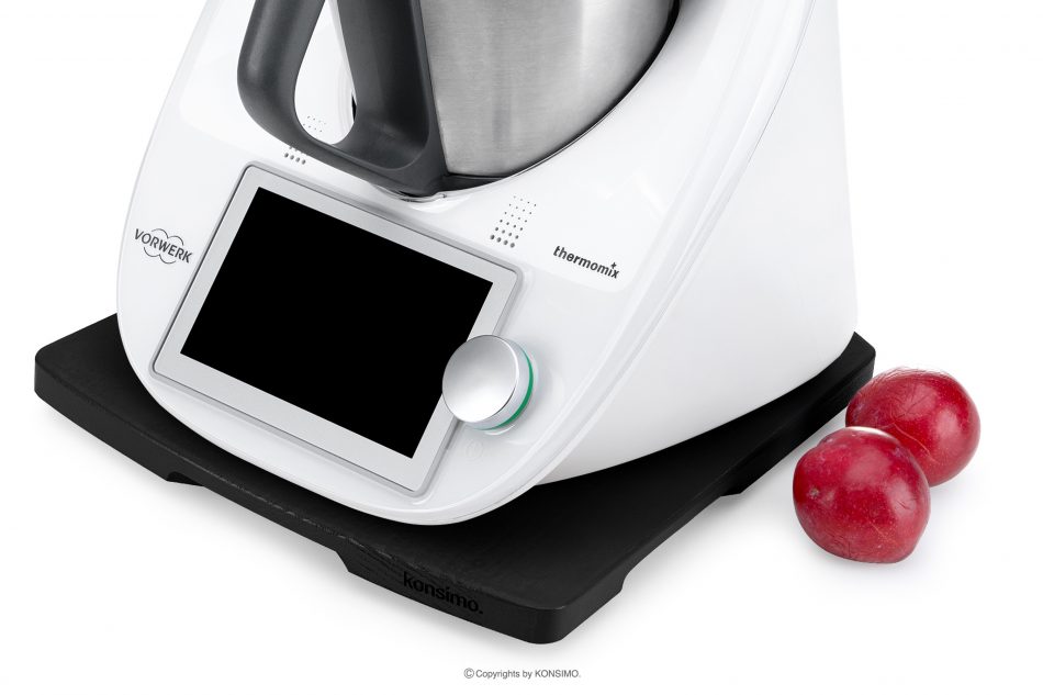 COQUERE Dřevěný podstavec Thermomix černý černá - obrázek 10