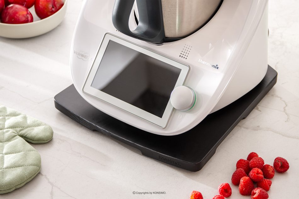 COQUERE Dřevěný podstavec Thermomix černý černá - obrázek 20