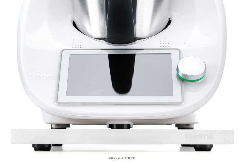 COQUERE Dřevěný dok Thermomix bílý bílá - obrázek 7