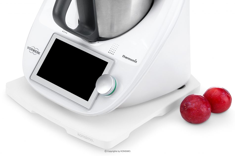 COQUERE Dřevěný dok Thermomix bílý bílá - obrázek 8