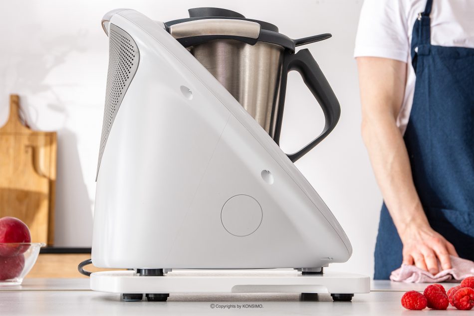 COQUERE Dřevěný dok Thermomix bílý bílá - obrázek 22