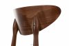 RABI Dřevěná židle střední ořech zelený velur zelená/ořech střední - obrázek 7