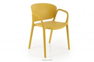 DISPAR, https://konsimo.cz/kolekce/dispar/ Žluté křeslo v moderním stylu žlutá - obrázek
