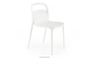 FENOKE, https://konsimo.cz/kolekce/fenoke/ Bílá moderní židle na terasu bílá - obrázek