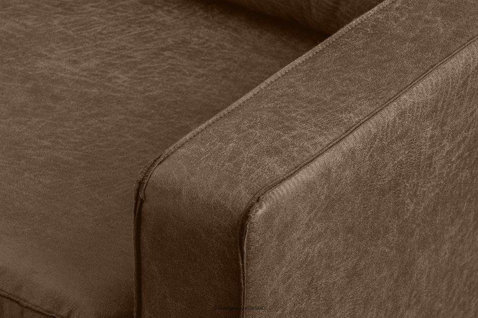 INVIA Velké křeslo tmavě hnědé loft tmavě hnědá - obrázek 6