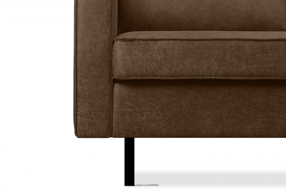 INVIA Velké křeslo tmavě hnědé loft tmavě hnědá - obrázek 8