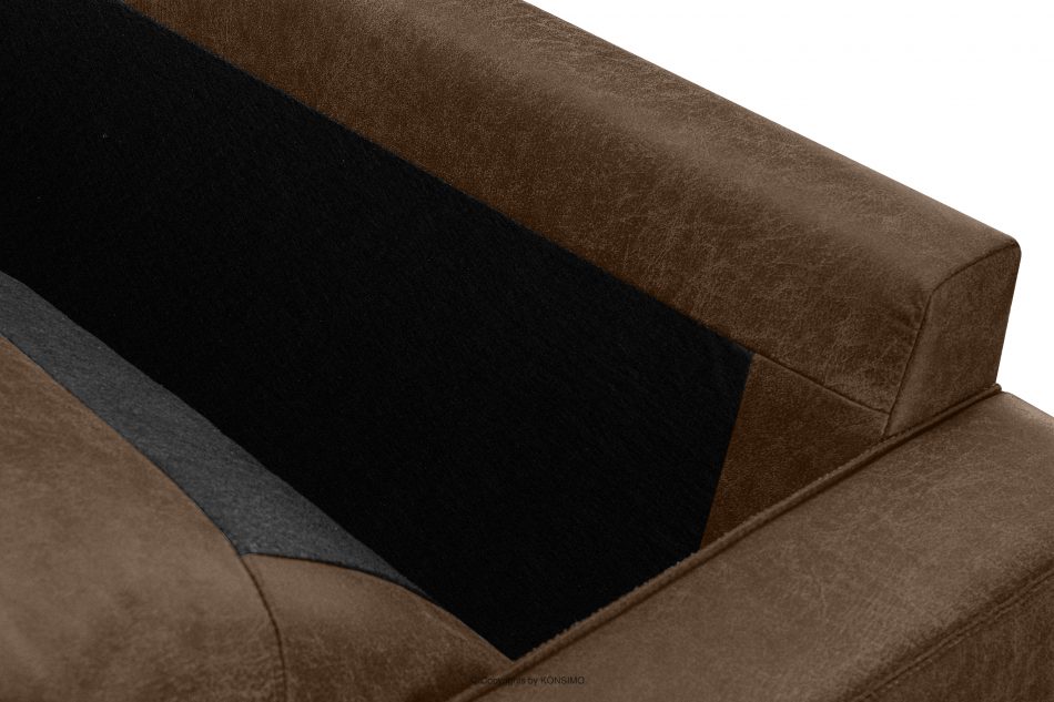 INVIA Velké křeslo tmavě hnědé loft tmavě hnědá - obrázek 10
