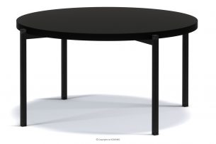GERIS, https://konsimo.cz/kolekce/geris/ Konferenční stolek s černou deskou v loftovém stylu černá matná - obrázek