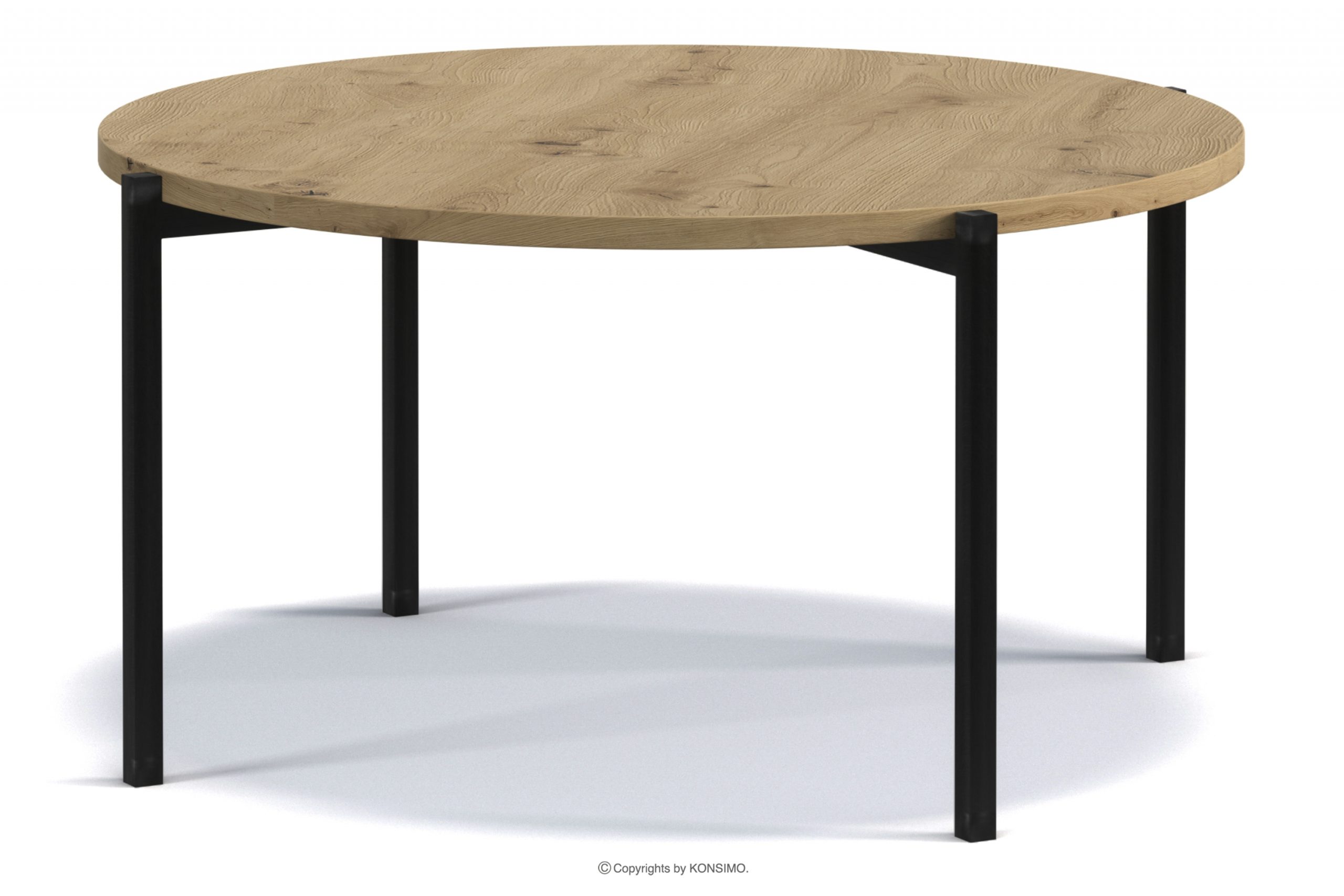 Konferenční stolek na vysokých nohách dub artisan