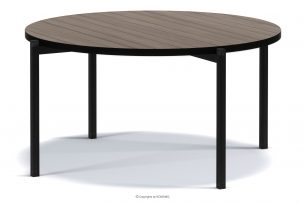 GERIS, https://konsimo.cz/kolekce/geris/ Konferenční stolek na vysokých nohách tmavý dub tmavý dub - obrázek