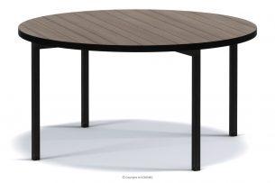 GERIS, https://konsimo.cz/kolekce/geris/ Konferenční stolek do obývacího pokoje v industriálním stylu z tmavého dubu tmavý dub - obrázek
