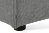 NAPI II Pohovka 3 tkaná pletená s funkcí spaní šedá šedá - obrázek 12
