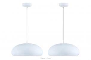 INCENDO, https://konsimo.cz/kolekce/incendo/ Závěsná lampa v moderním stylu 2ks bílá - obrázek