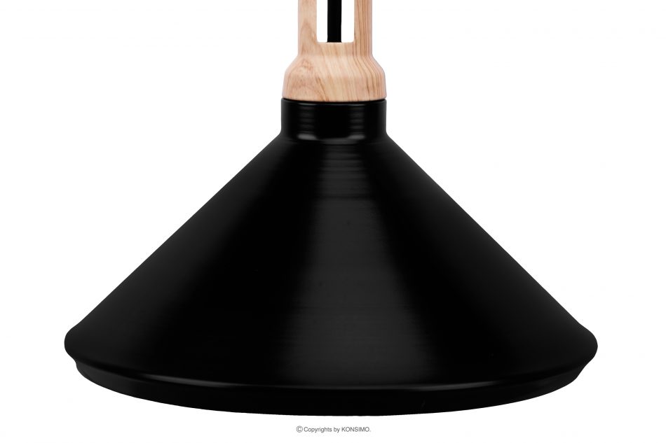 TRIAN Skandinávská závěsná lampa černá 2ks černá - obrázek 2