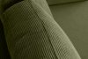 RUVIS Třímístná rozkládací manšestrová pohovka khaki khaki - obrázek 7