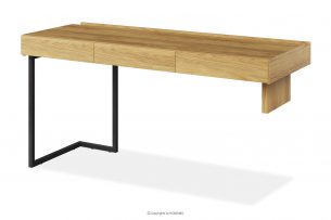 RACTO, https://konsimo.cz/kolekce/racto/ Velký modulární psací stůl pro teenagery hickory natural - obrázek