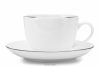 MUSCARI Elegantní šálek na kávu podšálek platinová linie platinová linka - obrázek 4