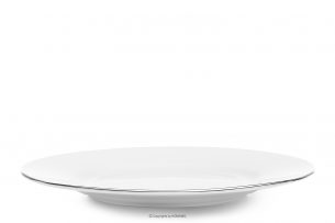 MUSCARI, https://konsimo.cz/kolekce/muscari/ Elegantní jídelní talíř platinová řada platinová linka - obrázek