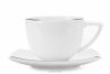 CARLINA Elegantní šálek na kávu s podšálkem 6 osob (12 el.) platinová linie platinová linka - obrázek 5
