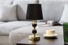 VULGA Elegantní stolní lampa tmavě zelená/zlatá 2ks černá/zlatá - obrázek 2