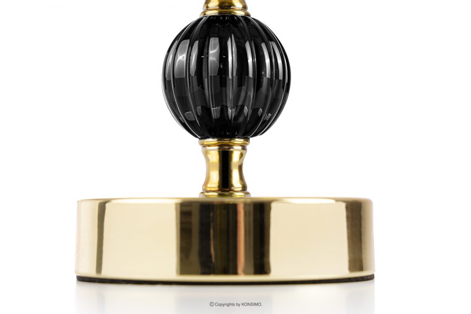 VULGA Elegantní stolní lampa tmavě zelená/zlatá 2ks černá/zlatá - obrázek 6