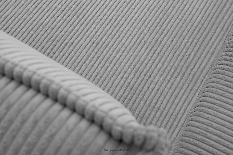NAPI Trojmístná rozkládací pohovka s úložným prostorem na ložní prádlo světle šedá světle šedá - obrázek 9