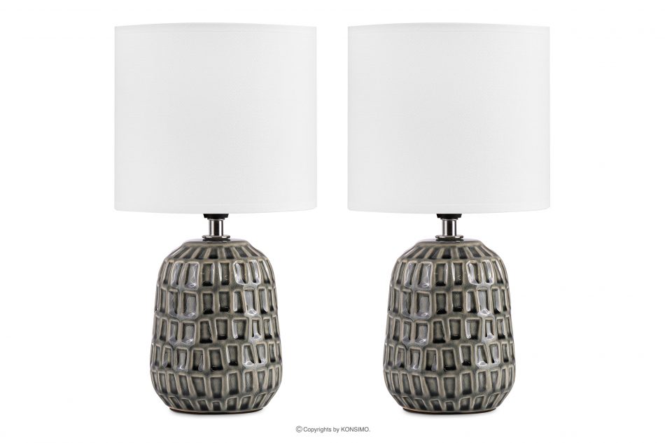 STANDI Boho stolní lampa šedá 2 ks šedá - obrázek 0