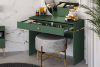 ARICIA Zelený psací stůl se zásuvkou zelená - obrázek 7