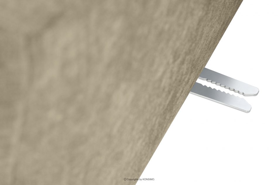 BUFFO Dvoumístná modulární boho pohovka z proplétané látky pískové barvy pískový - obrázek 6