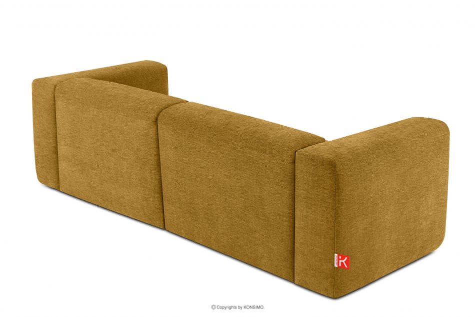 BUFFO Medová pletená obývací sedačka obláček medová - obrázek 3