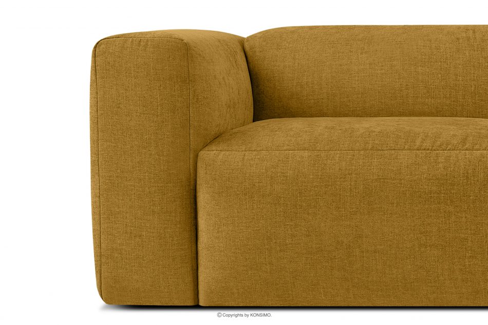BUFFO Medová pletená obývací sedačka obláček medová - obrázek 5