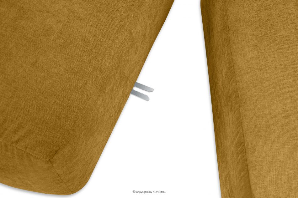 BUFFO Medová pletená obývací sedačka obláček medová - obrázek 7