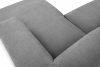 BUFFO Modulární rohová sedací souprava do obývacího pokoje z tkané látky světle šedé vpravo světle popelavý - obrázek 8