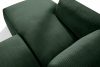 BUFFO Velká modulární rohová pohovka do obývacího pokoje z manšestrové tkaniny tmavě zelené vlevo tmavě zelená - obrázek 5