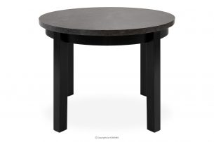 BALTE, https://konsimo.cz/kolekce/balte/ Rozkládací kulatý stůl 100-140 betonové bukové dřevo beton - obrázek