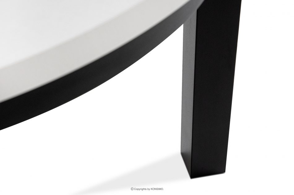 BALTE Rozkládací kulatý stůl 100-140 bílý buk biały - obrázek 9