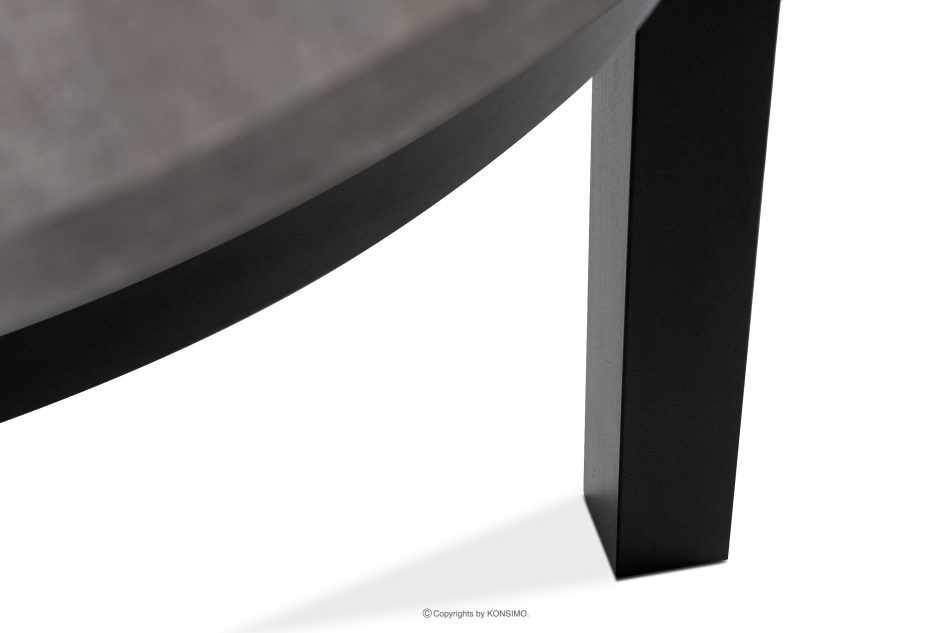 BALTE Rozkládací kulatý stůl 100-180 betonové bukové dřevo beton - obrázek 10