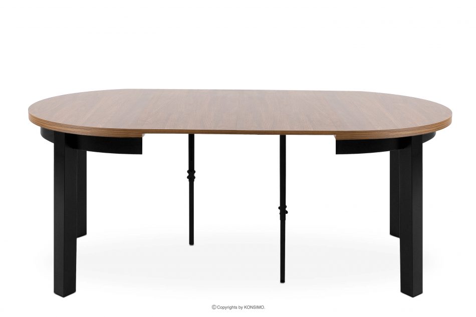 BALTE Rozkládací kulatý stůl 100-180 rustikální bukové dřevo rustikální - obrázek 3