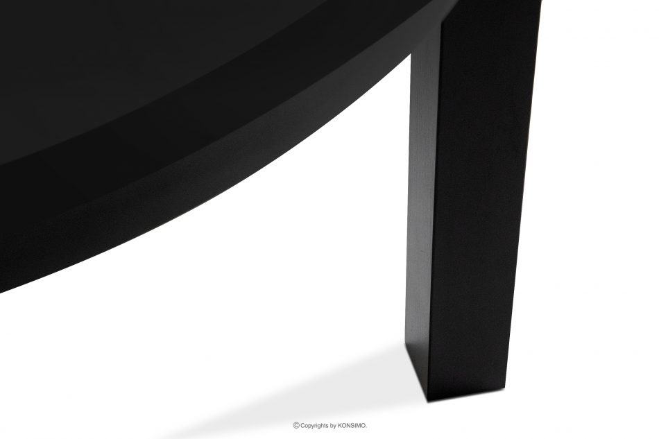 BALTE Rozkládací kulatý stůl 100-260 matný černý buk matná černá - obrázek 14