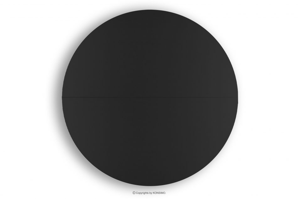 BALTE Rozkládací kulatý stůl 100-260 matný černý buk matná černá - obrázek 17