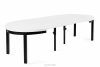 BALTE Rozkládací kulatý stůl 100-260 bílý buk biały - obrázek 10