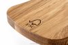 LIVO Dřevěné kuchyňské prkénko dubové olejované dřevo olejovaný dub - obrázek 10