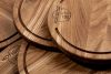 LESTE Sada dřevěných prkének na krájení 2 ks dubové dřevo olejovaný dub - obrázek 13