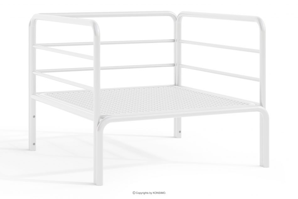 RAMBE Sada zahradního nábytku do podkroví bílá/krémová (1,1,3,1) bílá/krémová - obrázek 9