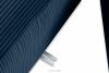 BUFFO Pohodlná rohová pohovka modulární manšestrová tkanina navy blue levá námořnická modř - obrázek 10
